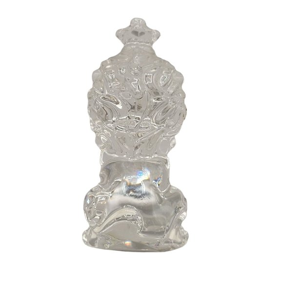 Princess House Crystal Treasures Lester Lion Figurine Rocking King of the Jungle - Picture 4 of 7